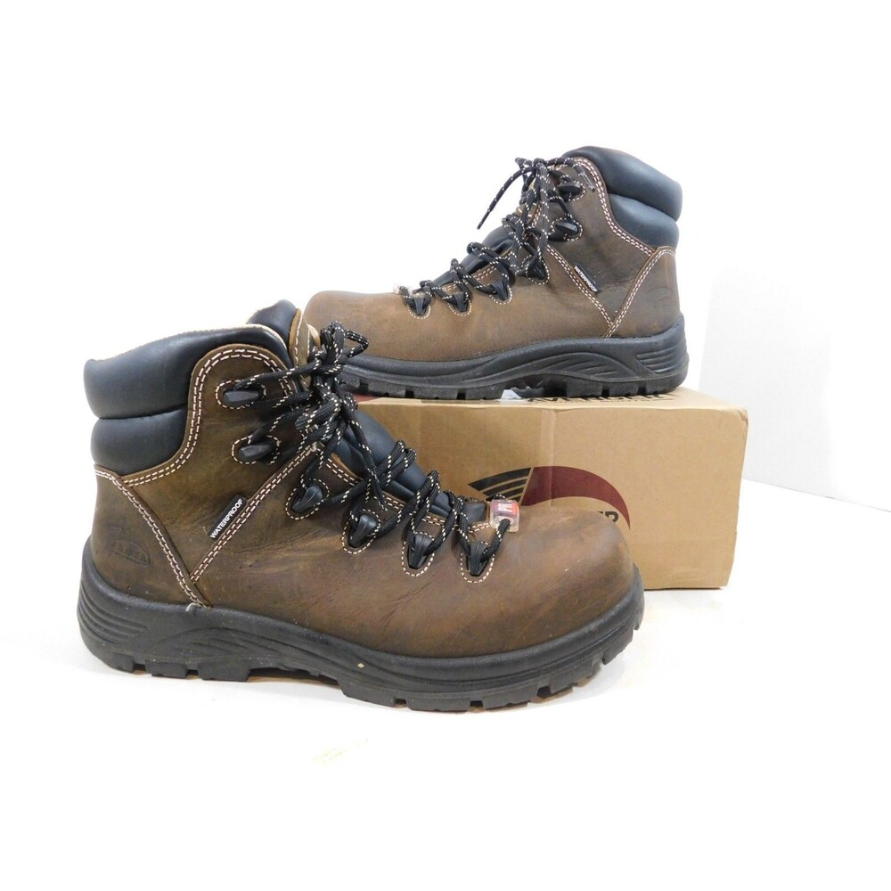 Avenger Work Boots Framer CT Boots sz 9 W Brown   Leather